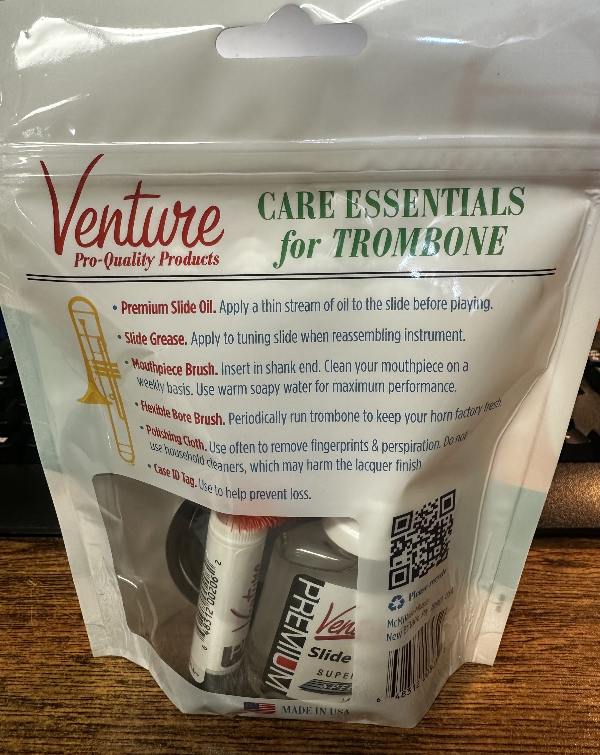 Venture Trombone Care Kit - Image 2