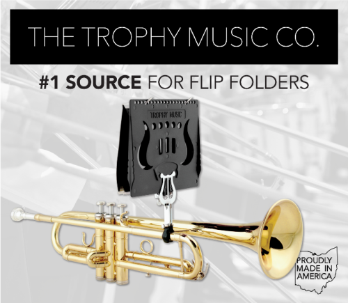 Trophy Flip Folder, Black